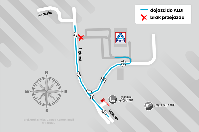 
W związku z budową nowej linii tramwajowej od poniedziałku 27 marca 2023 r. od ok. godz. 8:00 n...
