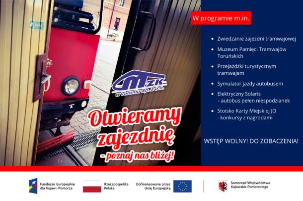 grafika dot. Dni Otwartych w Zajezdni Tramwajowej