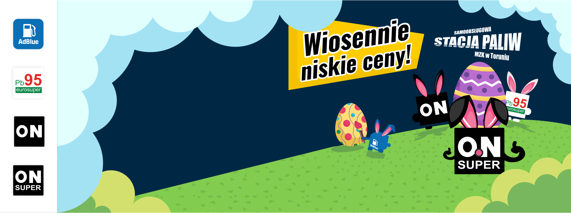 Wielkanocna Promocja na Stacji Paliw MZK w Toruniu!