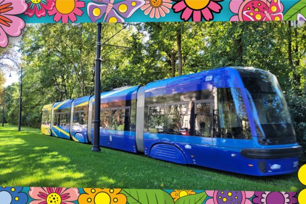 Wiosenny tramwaj