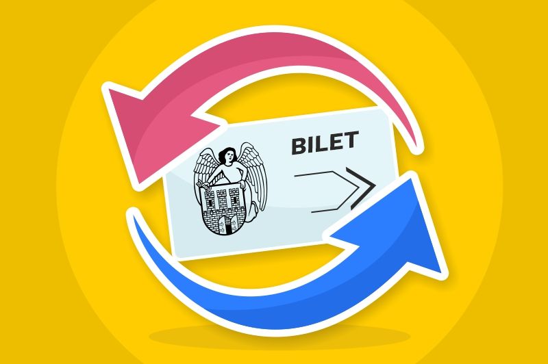 Wymiana biletów grafika