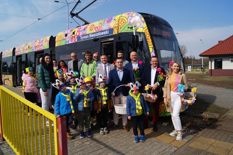 Wiosenny tramwaj - inauguracyjny kurs