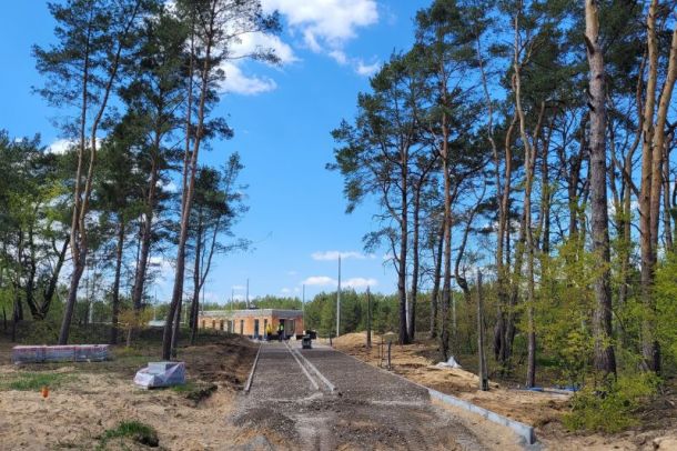 Budowa linii tramwajowej - pętla na ul. Heweliusza