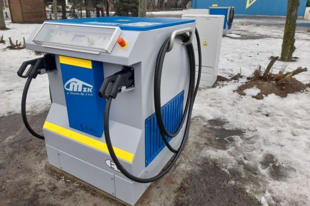 Ładowarka do autobusów elektrycznych