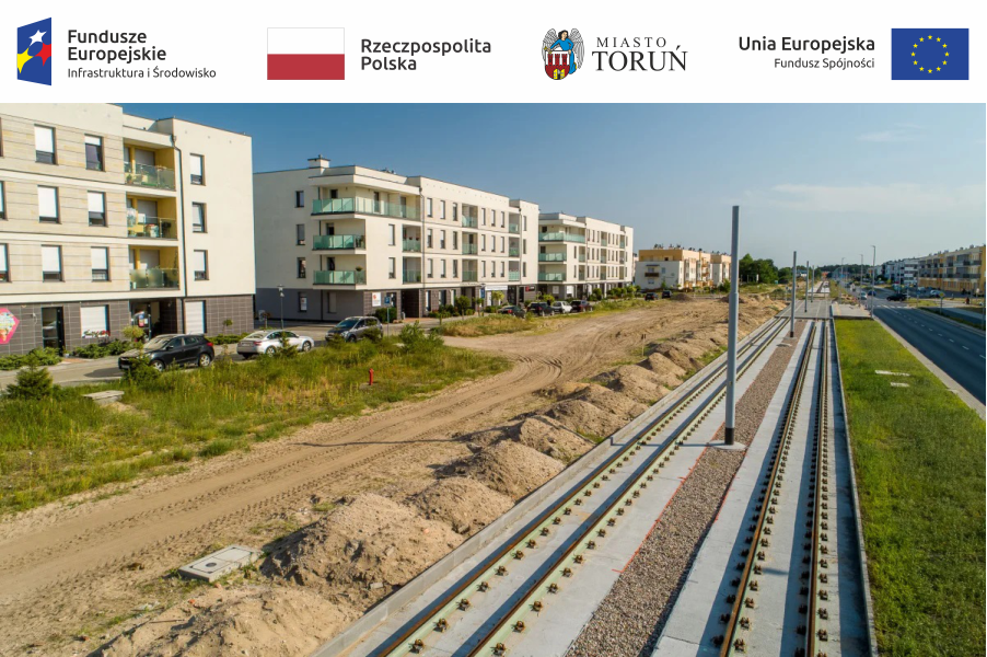 Tytuł zadania: 
Budowa linii tramwajowej wraz z infrastrukturą towarzyszącą do pętli tramwajowej...