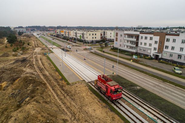 Budowa linii tramwajowej