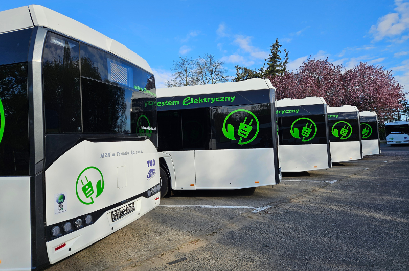 Czterdzieści nowych „elektryków” już w Toruniu