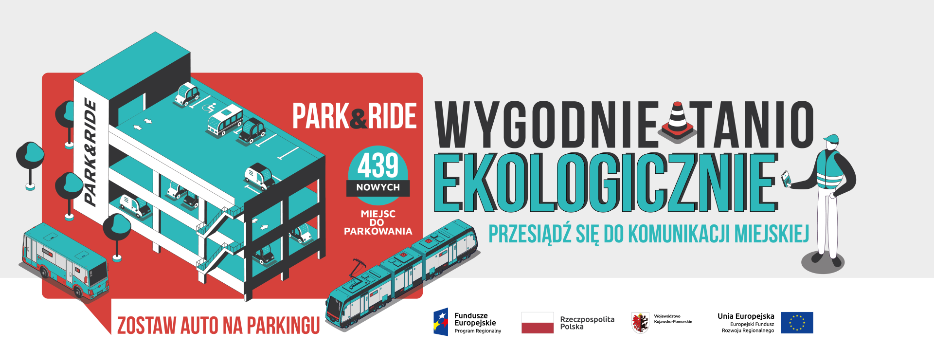 Grafika parking Park&Ride