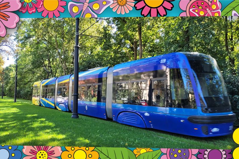 Wiosenny tramwaj